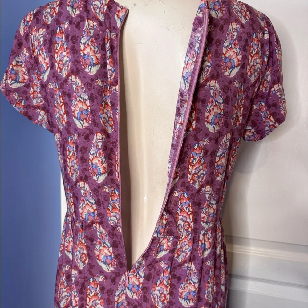 NATURAL LIFE Purple Floral Maxi Dress - Picture 5 of 10